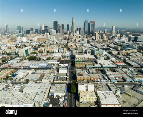 Los Angeles Skid Row Stock Photo Alamy