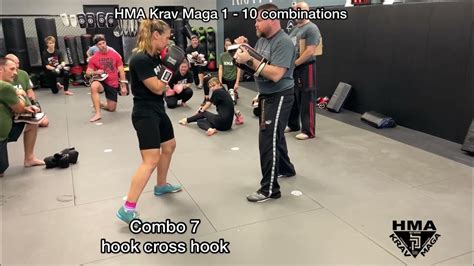 Hma Krav Maga 1 10 Punch Combinations Youtube