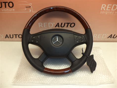 VOLANT EN BOIS ET CUIR NEUF POUR MERCEDES CLASSE ML W164 REF