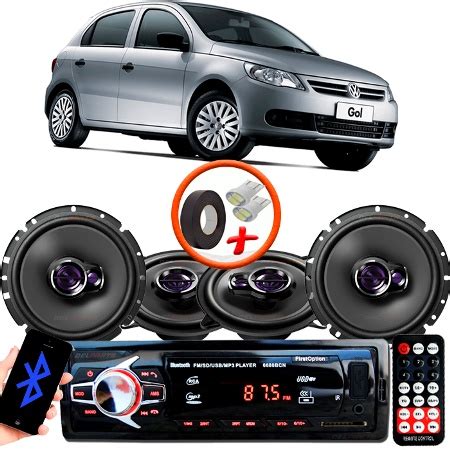 Kit Alto Falante Pioneer Volkswagen Gol G Ts Br Ts Br X