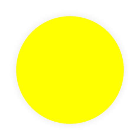 Amarillo Circulo Transparente Png 25257583 PNG