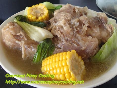 Litid Bulalo, Beef Tendon Soup