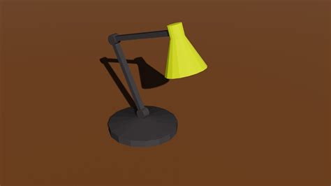 How To Model A Low Poly Table Lamp In Blender 28 Youtube