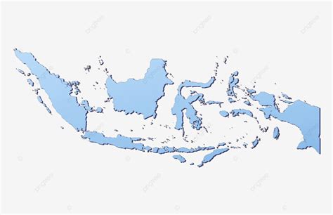 Indonesia Map Outline, Illustration, Cut, Chart PNG Transparent Image ...