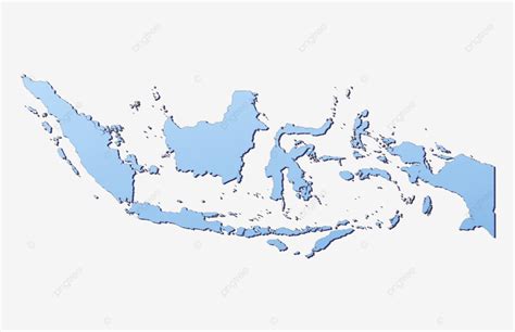 Indonesia Map Outline, Illustration, Cut, Chart PNG Transparent Image ...