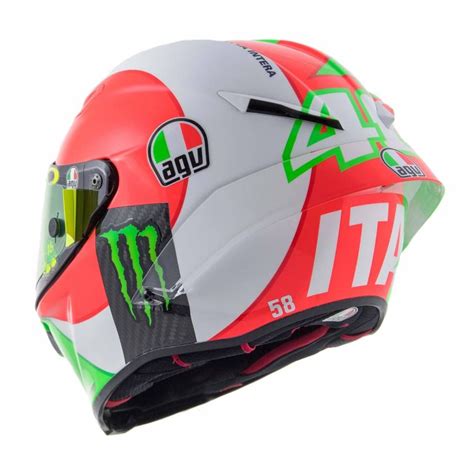 Casque AGV PISTA GP R LIMITED EDITION ROSSI MUGELLO 2018 TRICOLORE