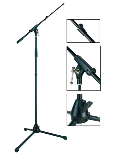 BOSTON Pro Microphone Boom Stand - The Music Outlet