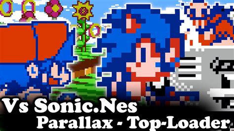 FNF Vs Sonic Nes Parallax Top Loader Mods Hard Gameplay YouTube