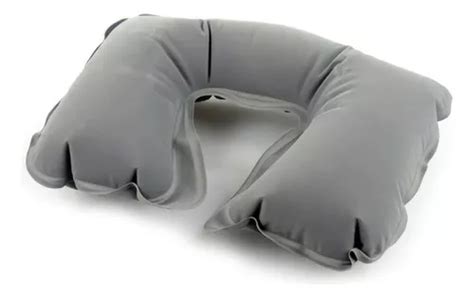 Almohada Cojin Inflable Viajera Cuello Avión Jilong 45x28cm MercadoLibre