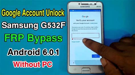 Samsung G532F FRP Bypass L Samsung Grand Prime Plus Google Account