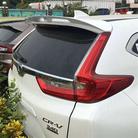 For 17 CRV Spoiler New CRV ABS Material Car Rear Wing Primer Color Rear