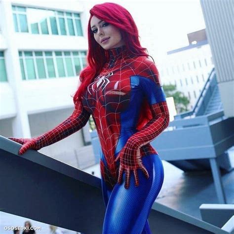 Modelo Jenna Lynn Meowri Jennalynnmeowri En Cosplay Mary Jane De Spider Man 43 Fotos