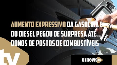 Aumento expressivo da gasolina e do diesel pegou de surpresa até donos