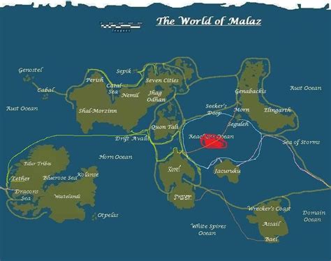 Malazan Map