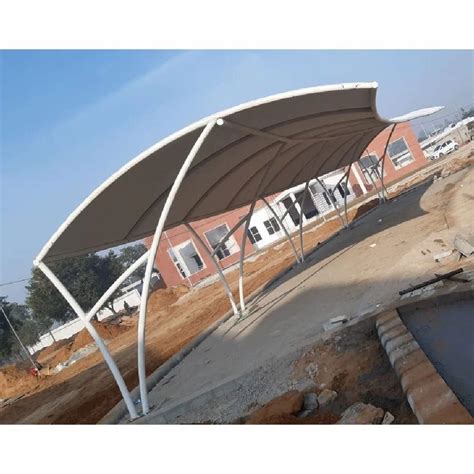 Tunnel Tensile Membrane Car Parking Structures Paint Coated At Rs