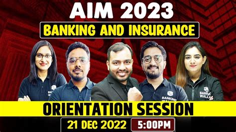 Aim 2023 Orientation Session Big Launching Banking Wallah Youtube