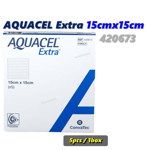 Convatec Aquacel Extra Dressing 5x5 10x10 15x15cm Lazada Ph