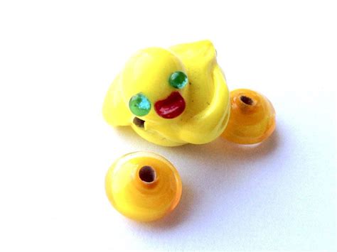 Perles En Verre Canard Jaune Sand Canard