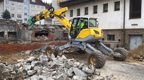 Demolition Demoliční Kleště Menzi Muck M545 Stavoplast Kl Youtube