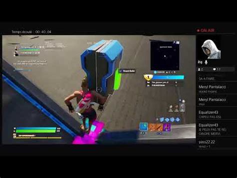 Live Fait Ta Pub Ps4 Fortnite Partie Perso YouTube