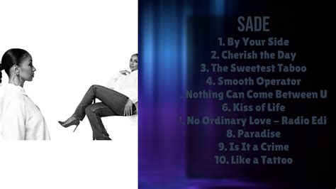 Sade Chart Toppers Compilation For 2024 Supreme Hits Lineup Cool As A Cucumber Youtube