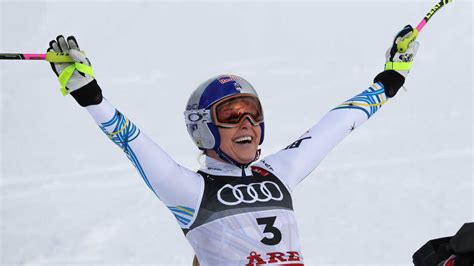 Lindsey Vonn Retires As The Winningest Female Skier In History Npr