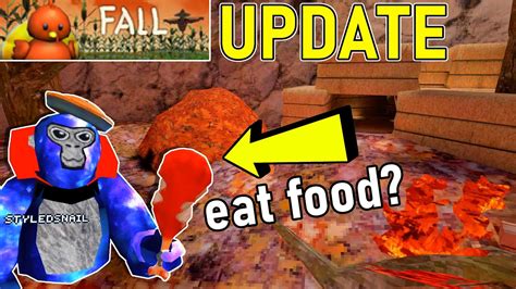 Gorilla Tag VR NEW Fall Update Is OUT Edible Cosmetics YouTube