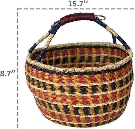 Seagrass Bolga Basket Bolga Baskets Seagrass With Nice Patterns Factory