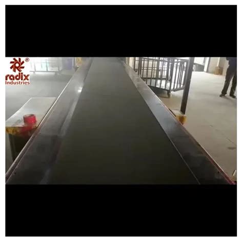 Food Grade Inclined Tilting Slanted Type Cleat Belt Conveyor Food