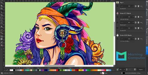 Kembangkan Desainmu Dengan Belajar Corel Draw X7 Sekarang Morning Computer