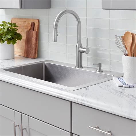 Glacier Bay Upson Single Handle Touchless Pull Down Kitchen Faucet With