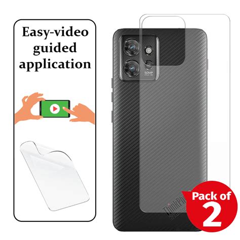 Back Protector For Motorola Thinkphone Hydrogel Cover Clear Tpu Film