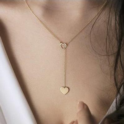 Jual OSD COD KALUNG LIONTIN HATI LOVE TITANIUM CEWEK WANITA ANTI KARAT