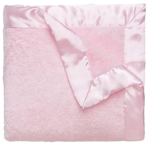 Elegant Baby Fleece Blanket 36 X 45 Pink Stitch Sensations