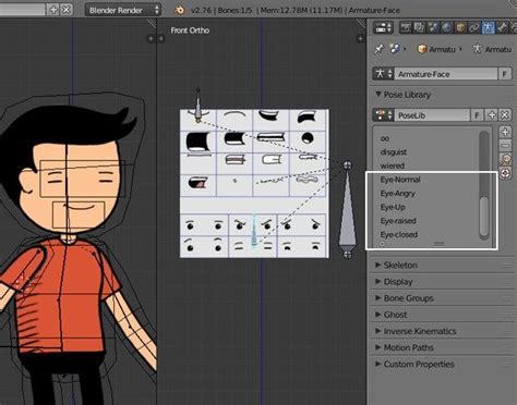 How To Rig A 2d Character In Blender For Cutout Animation Or Explainer