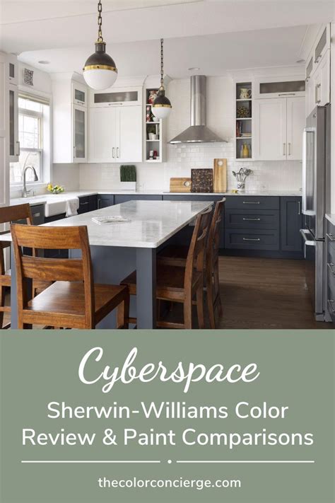 Sherwin Williams Cyberspace SW 7076 Color Review New House