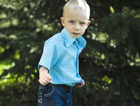 Beautiful Babe With Blue Eyes Stock Photo Image Of Cute Innocence