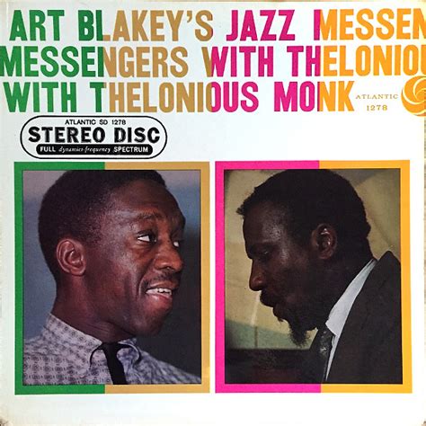 Art Blakeys Jazz Messengers With Thelonious Monk Art Blakeys Jazz