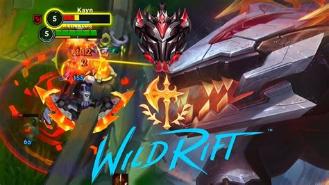 Wild Rift Renekton Vs Kayn Baron Lane Season 10 Grandmaster Rank Youtube