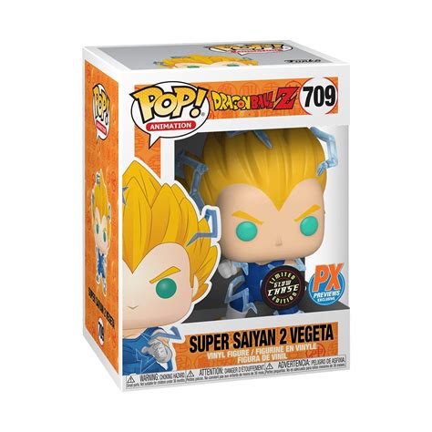 Pop Animation Dragon Ball Z Super Saiyan Vegeta Px Vin Figure Chase