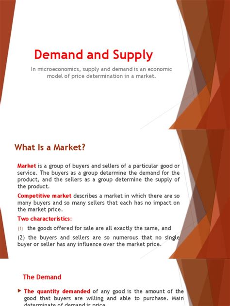 Demand and Supply Model | PDF | Supply And Demand | Supply (Economics)