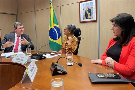 Eduardo Riedel E Marina Silva Criam Grupo De Trabalho Para Discutir