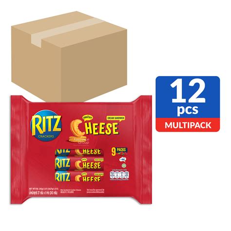 Ritz Sandwich Biscuits Multipack Cheese Cream Ntuc Fairprice