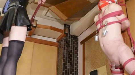 KINBAKU Boob Tease Whip And Weight 720P Mistresskira Clips4sale