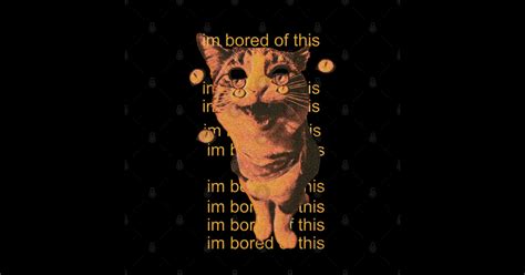 Weirdcore Aesthetic Cat Weirdcore Aesthetic Sticker Teepublic