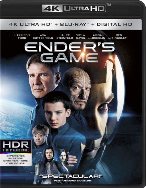 Best Buy Ender S Game K Ultra Hd Blu Ray Blu Ray Includes Digital