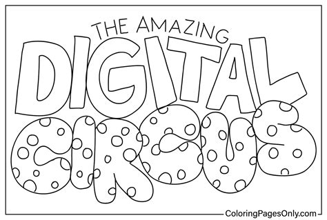 Pin On The Amazing Digital Circus Coloring Pages