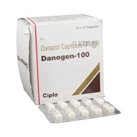 Danazol 100 Mg Capsules At Rs 349 96 Stripe In Chandigarh ID