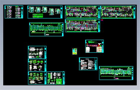 地下车库消防报警autocad 2000模型图纸下载 懒石网