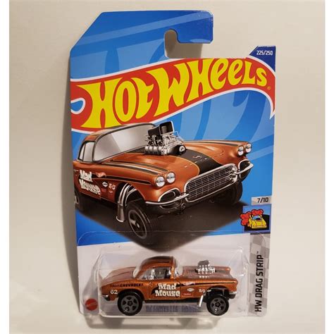 Hot Wheels Corvette Gasser Lacrado Shopee Brasil